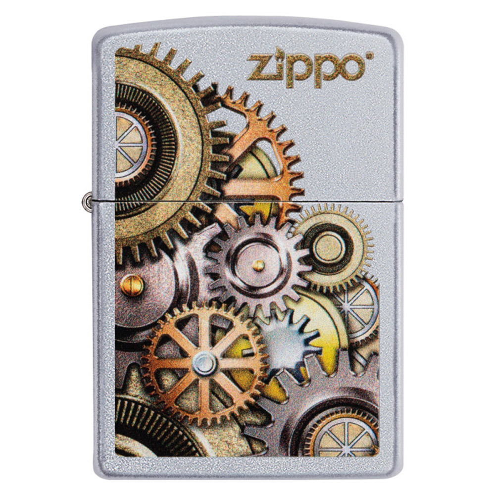 Z190329 Zippo zapalniczka benzynowa Koła Zębate Z GRAWEREM