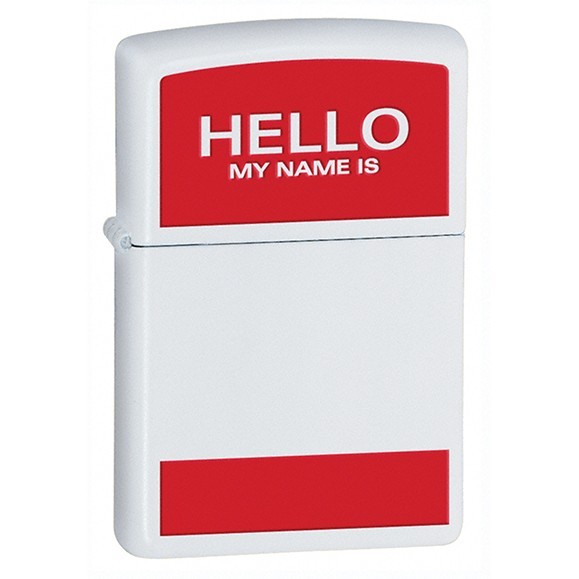 Z24809 Zippo zapalniczka benzynowa Hello