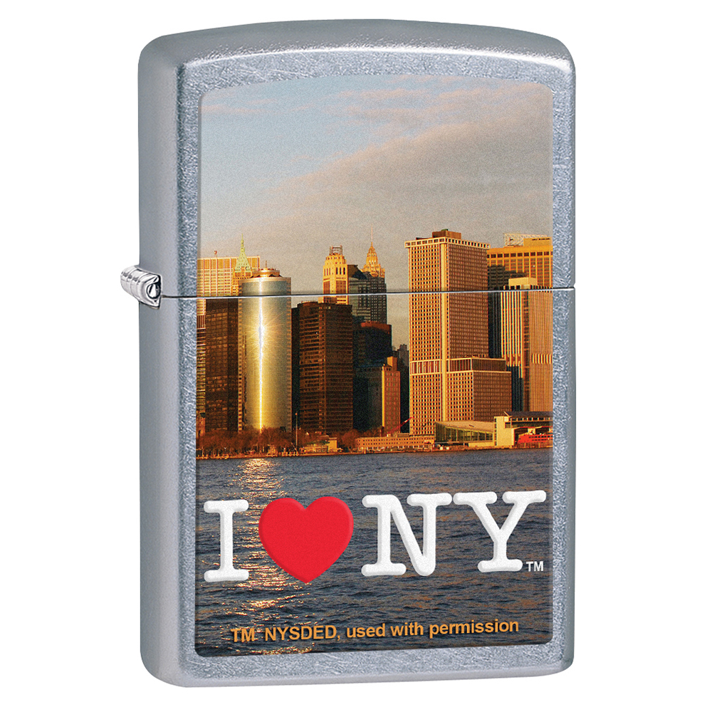 Z28427 Zippo zapalniczka benzynowa I Love NY Z GRAWEREM