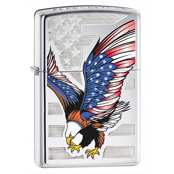 Z28449 Zippo zapalniczka benzynowa American Eagle Z GRAWEREM