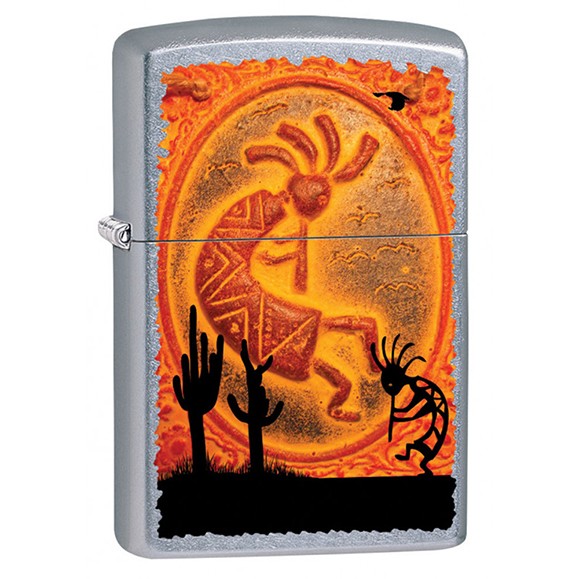 Z190086 Zippo zapalniczka benzynowa Kokopelli Z GRAWEREM