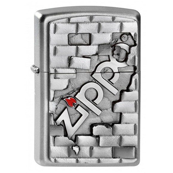 Z190152 Zippo zapalniczka benzynowa Mur