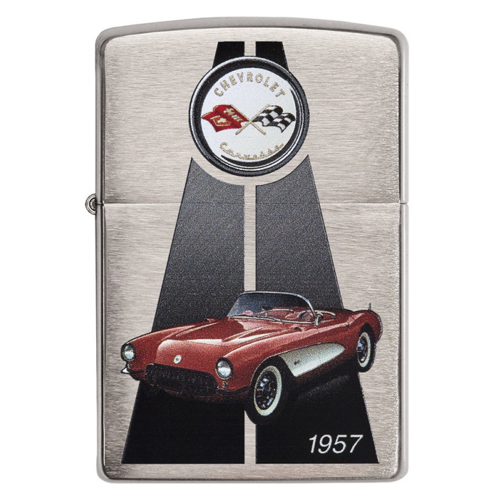 Z190196 Zippo zapalniczka benzynowa Corvette Z GRAWEREM