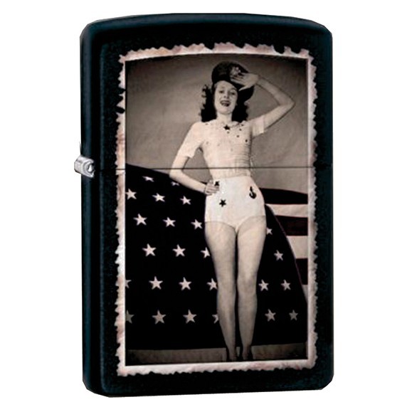 Z28533 Zippo zapalniczka benzynowa Pin up Girl Soldier