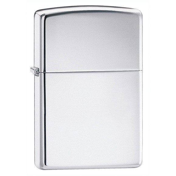 Z250 Zippo zapalniczka benzynowa high polish chrome Z GRAWEREM