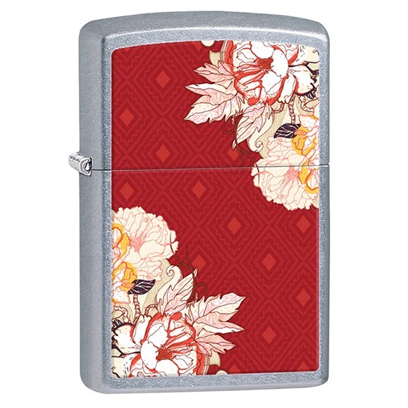 Z28849 Zippo zapalniczka benzynowa Peony Z GRAWEREM