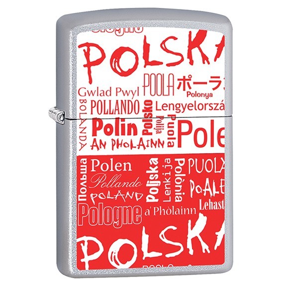 Z205016 Zippo zapalniczka benzynowa Polska Z GRAWEREM