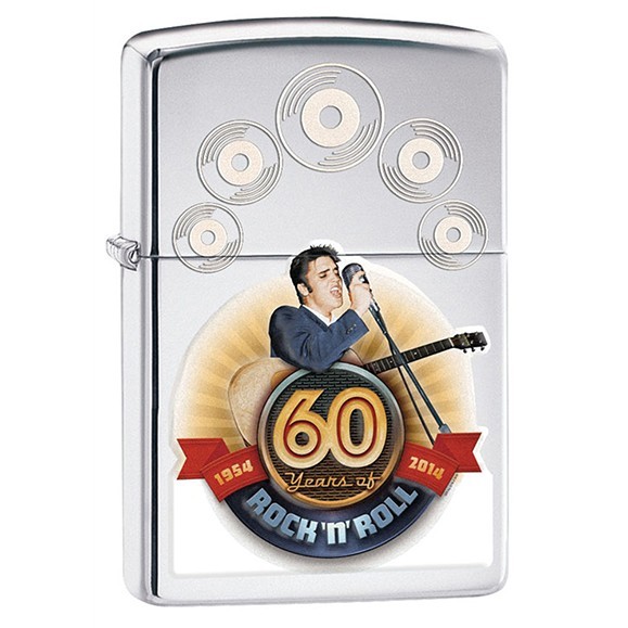 Z28803 Zippo zapalniczka benzynowa Elvis Presley 60th Anniv. Z GRAWEREM