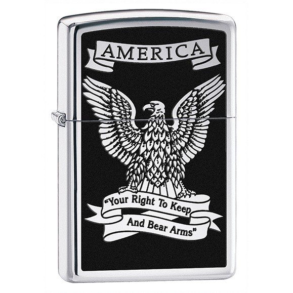 Z28290 Zippo zapalniczka benzynowa Eagle America Z GRAWEREM