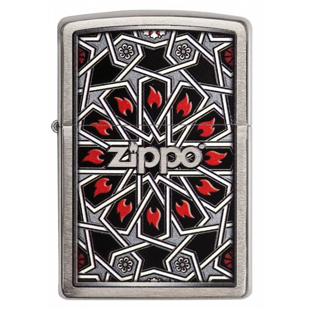 Z190299 Zippo zapalniczka benzynowa Flames Z GRAWEREM