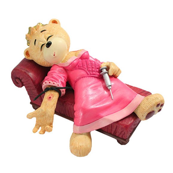 NMST349 Bad Taste Bears figurka SLEEPING BEAUTY